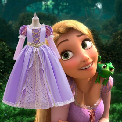 Rapunzel hotsell purple dress
